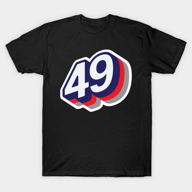 49 T-Shirt by MplusC